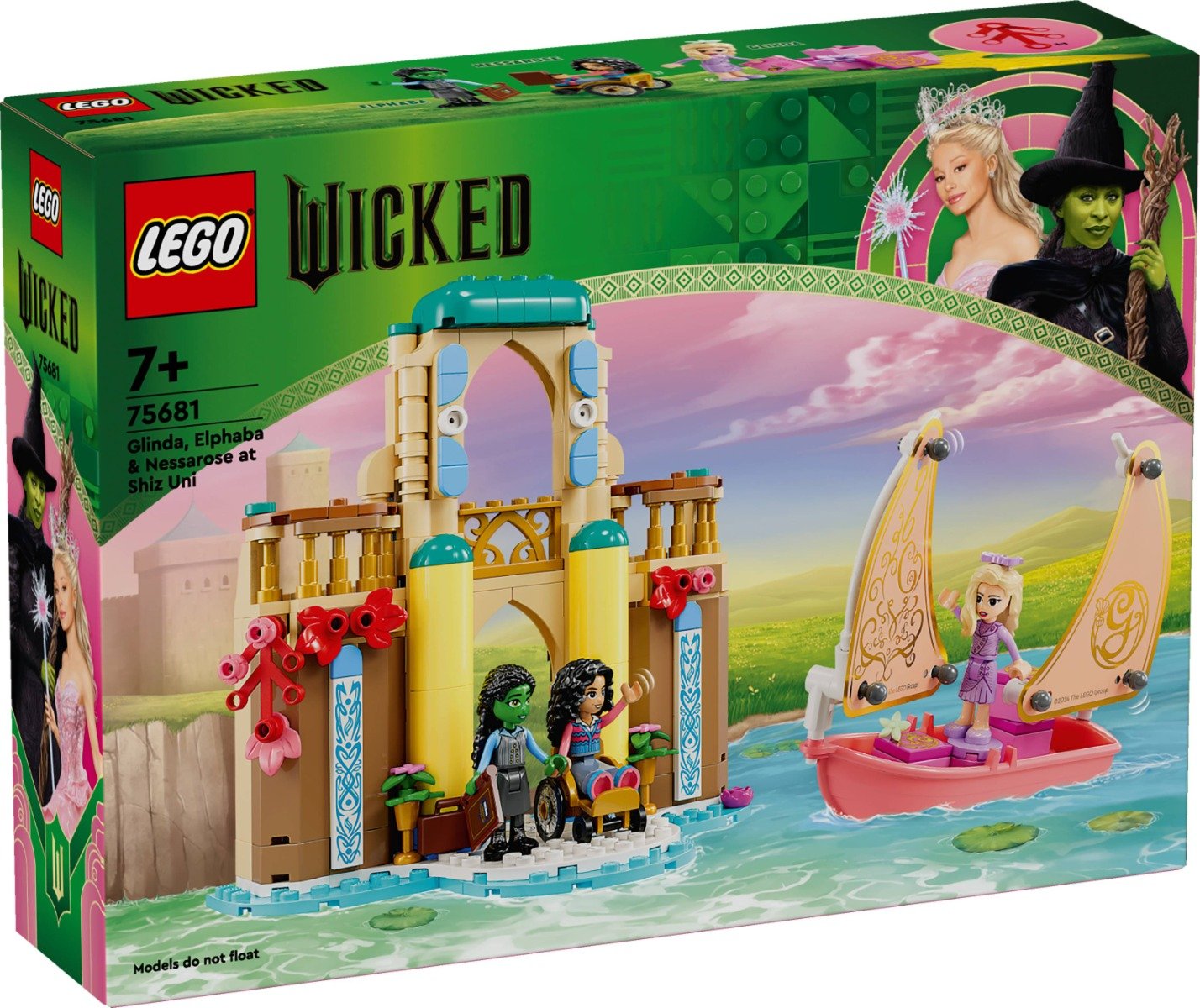 LEGO® Wicked - Glinda, Elphaba si Nessarose la Universitatea Shiz (75681)