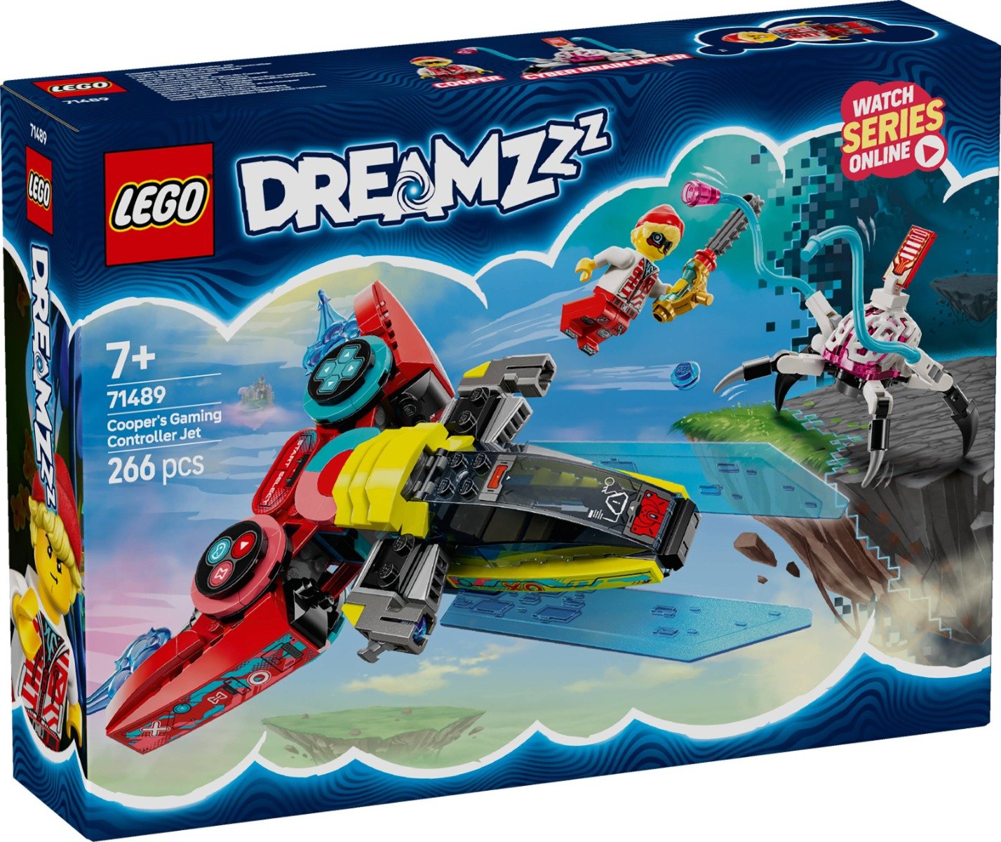 LEGO® Dreamzzz - Controlerul-avion cu reactie al lui Cooper (71489)