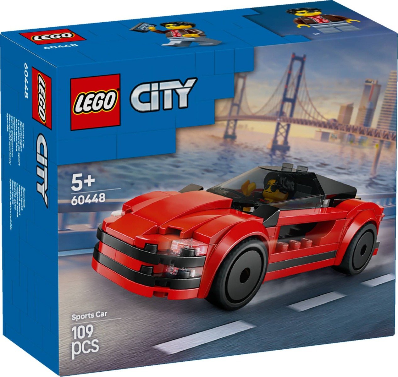 LEGOÂ® City - Masina sport rosie (60448)