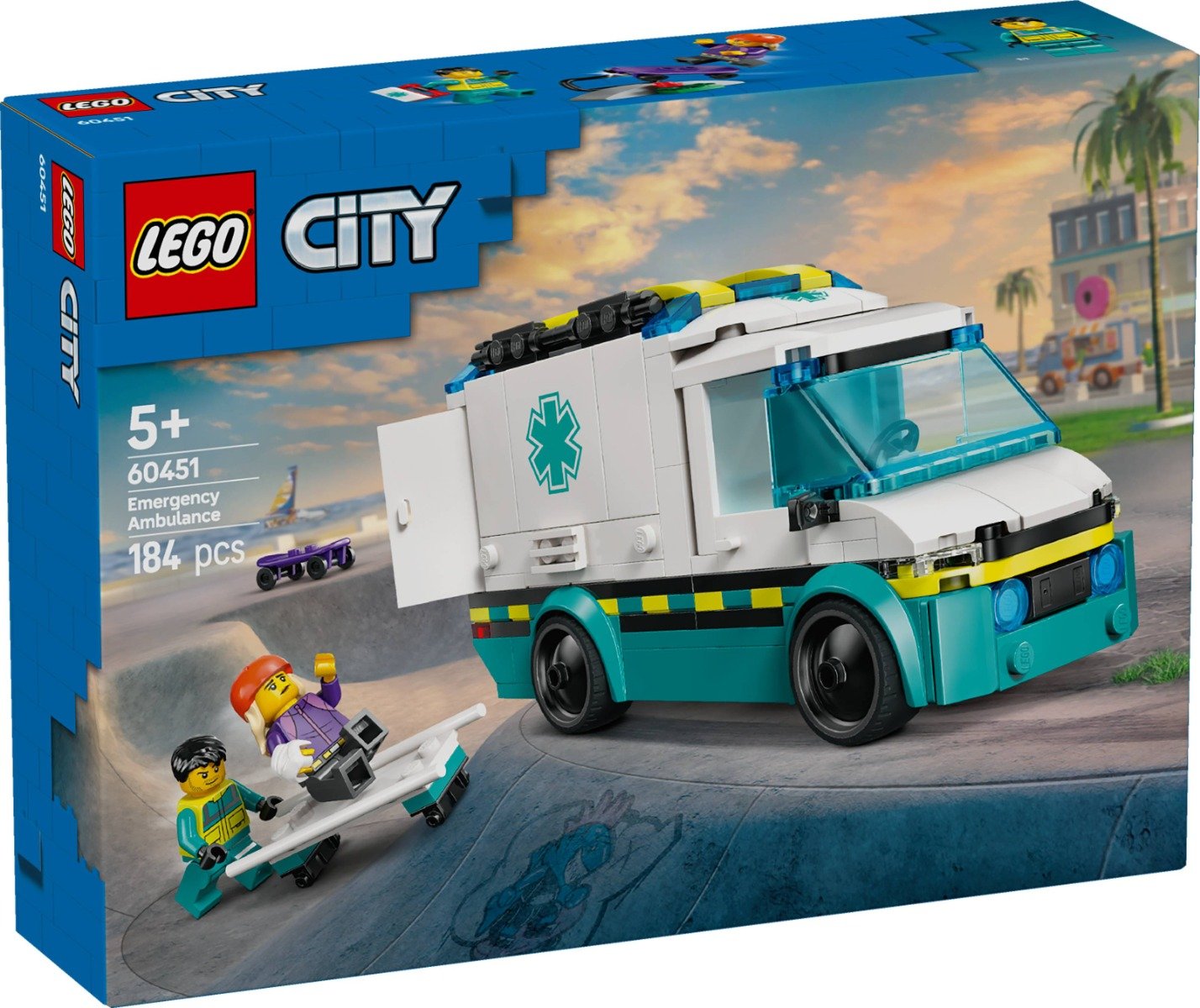 LEGOÂ® City - Ambulanta de urgente (60451)