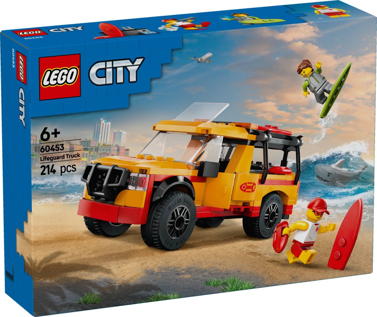 LEGOÂ® City - Masina de intervenÈie a salvamarilor (60453)