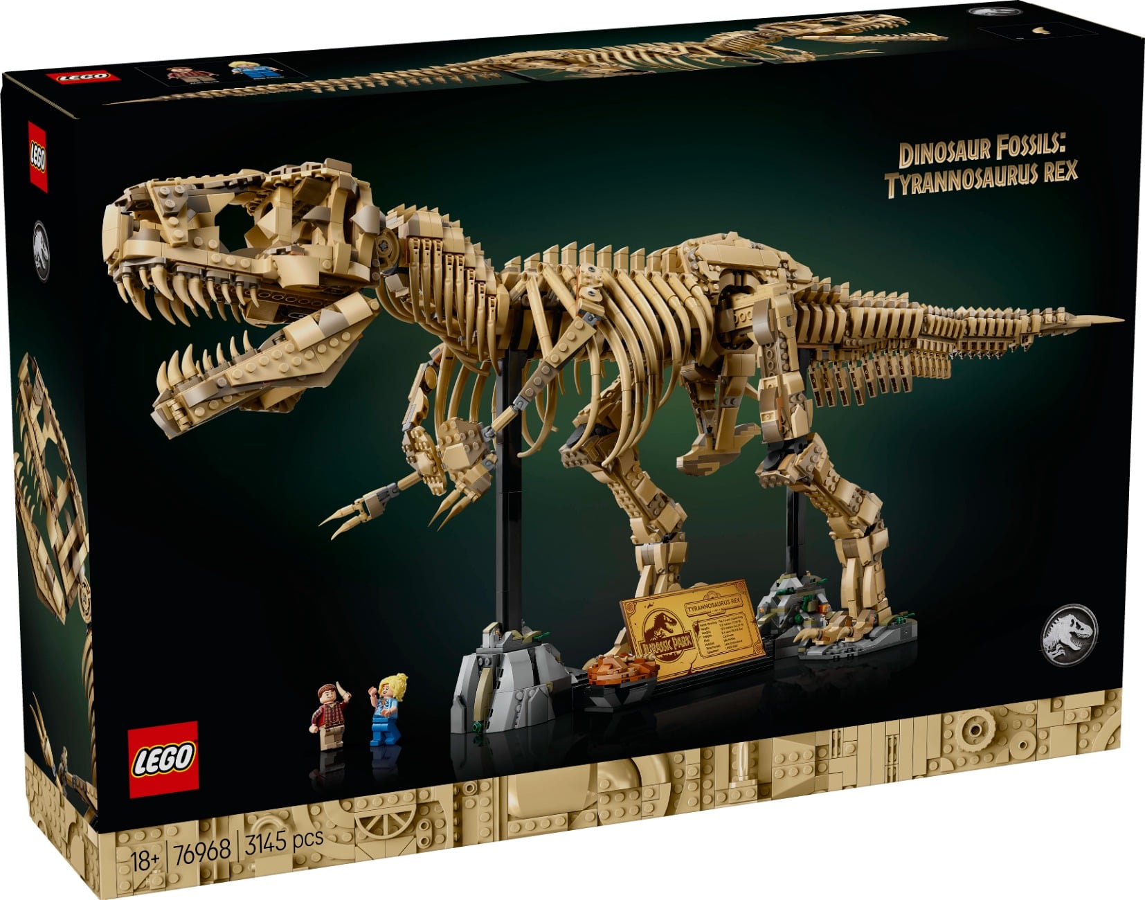 LEGO® Jurassic World - Fosile de dinozaur: Tyrannosaurus rex (76968)