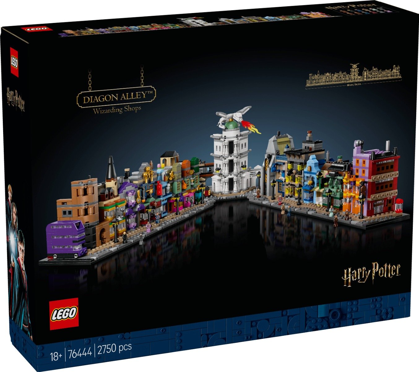 LEGOÂ® Harry Potter - Magazine vrajitoresti pe Aleea Diagon (76444)