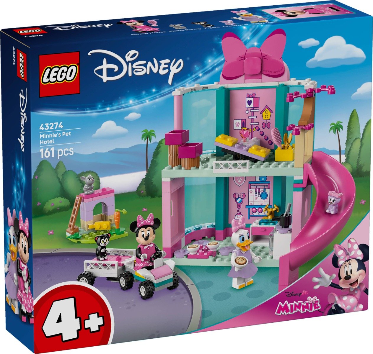 LEGO® Disney Classics - Hotelul pentru animale de companie al lui Minnie (43274)