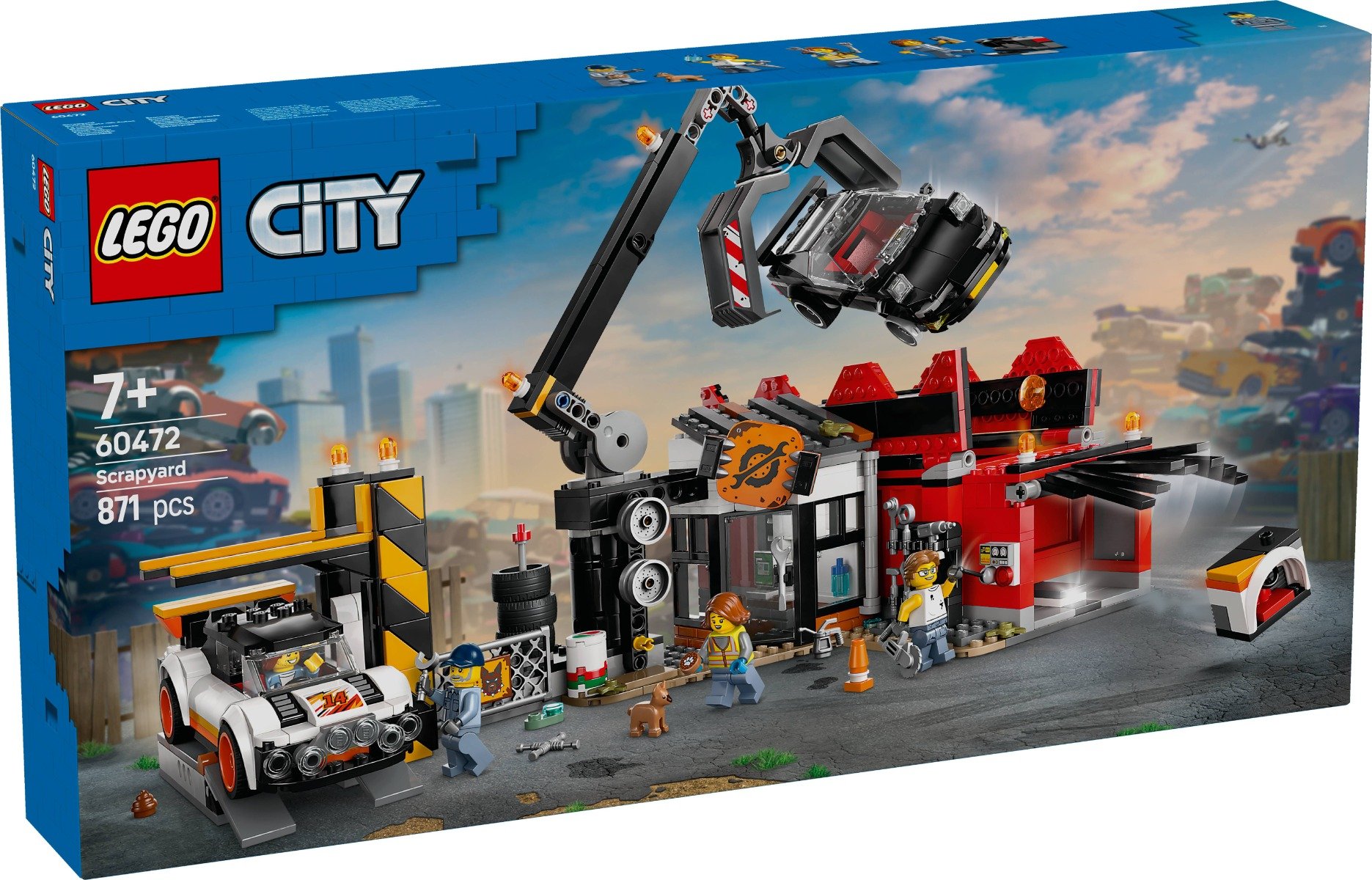 LEGOÂ® City - Cimitir de masini vechi (60472)