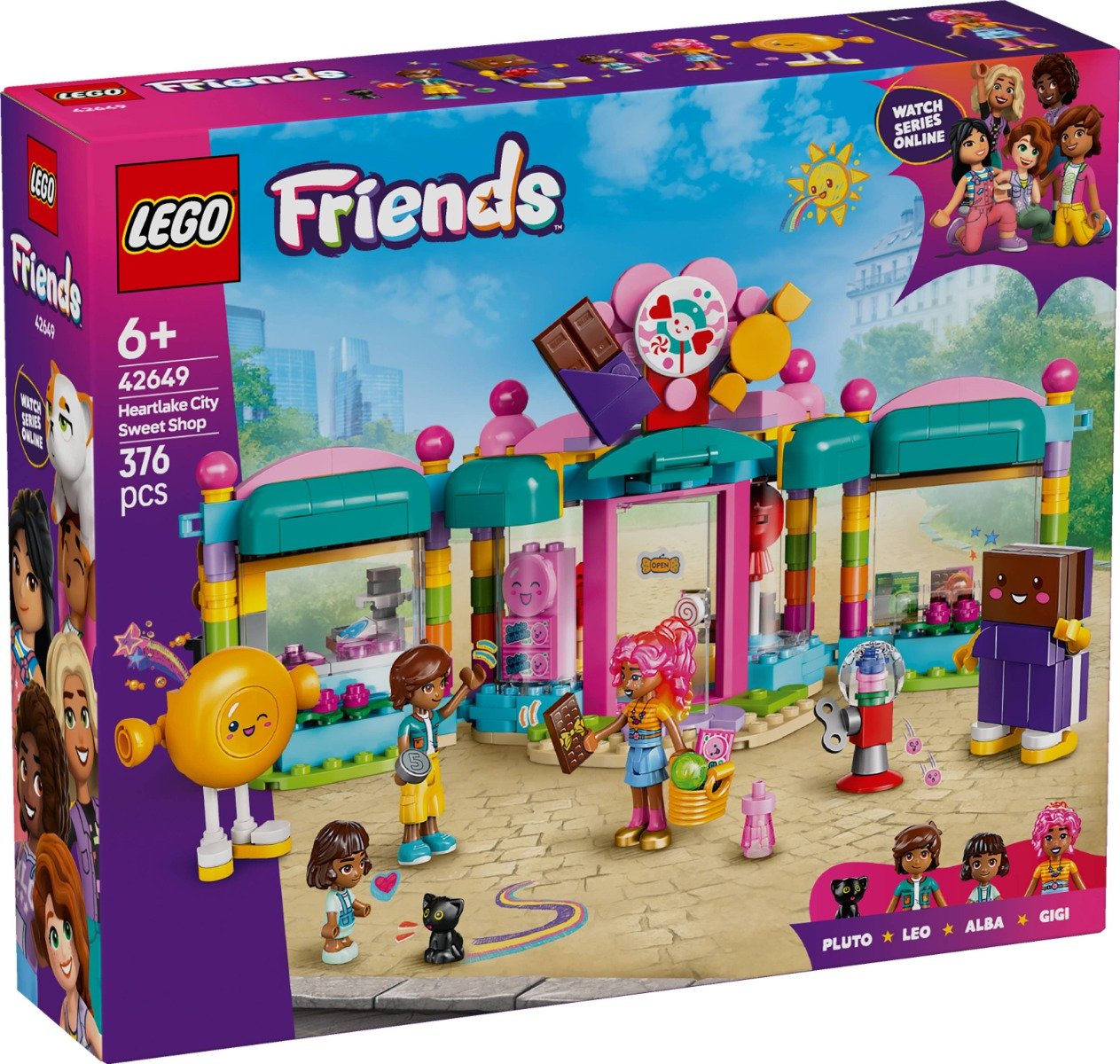 LEGOÂ® Friends - Magazin de dulciuri din orasul Heartlake (42649)