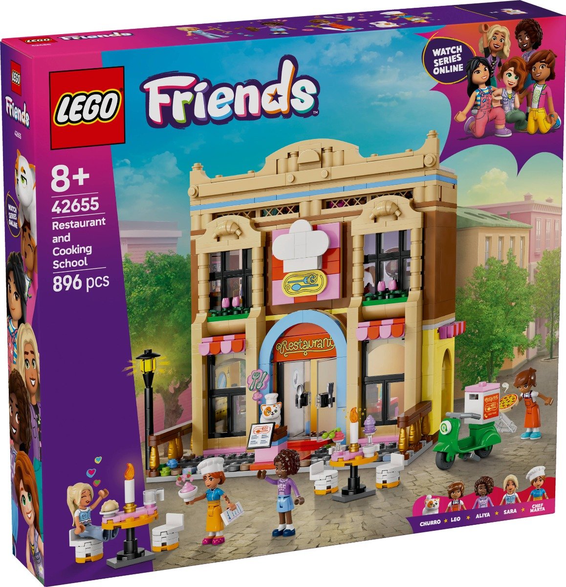 LEGOÂ® Friends - Restaurant si scoala de gastronomie (42655)