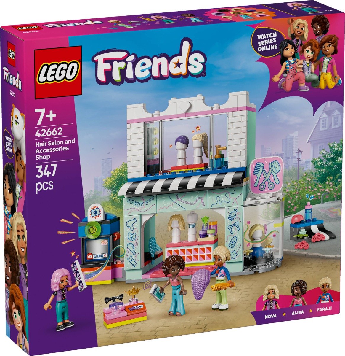 LEGOÂ® Friends - Salon de coafura si magazin de accesorii (42662)