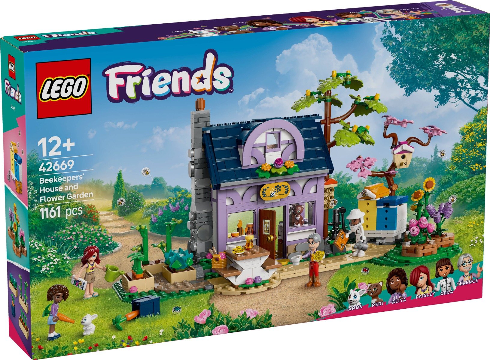 LEGOÂ® Friends - Casa apicultorilor si gradina cu flori (42669)