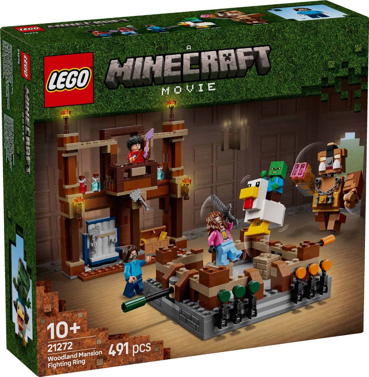 LEGO® Minecraft - Ring de lupta la conacul din padure (21272)