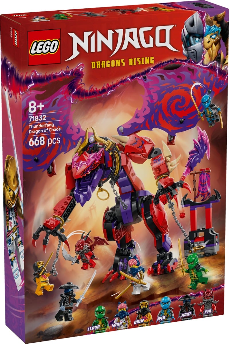 LEGOÂ® Ninjago - Dragonul haosului Thunderfang (71832)