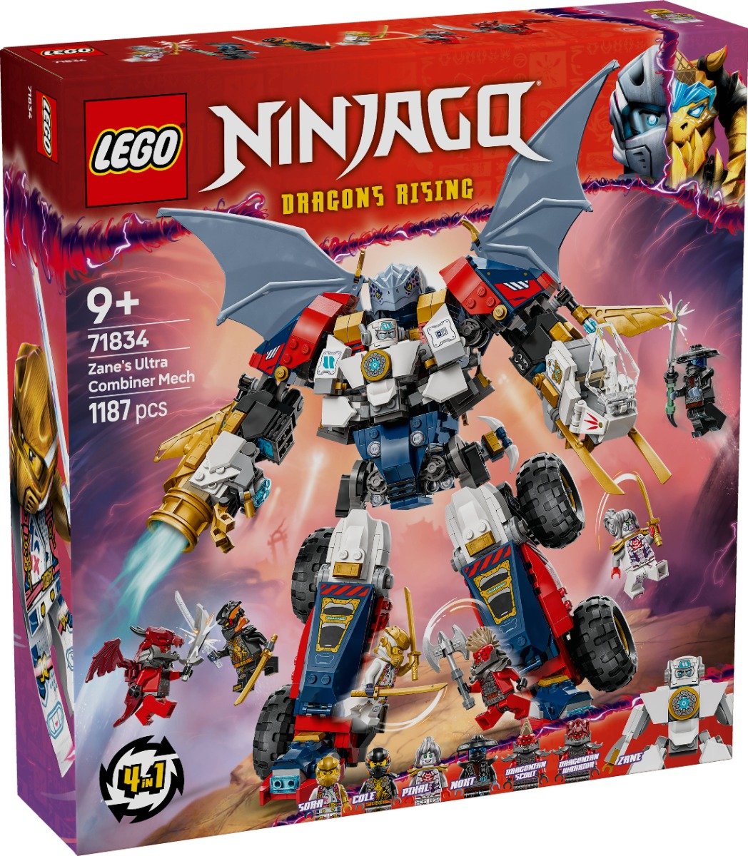 LEGOÂ® Ninjago - Ultrarobotul combinat al lui Zane (71834)