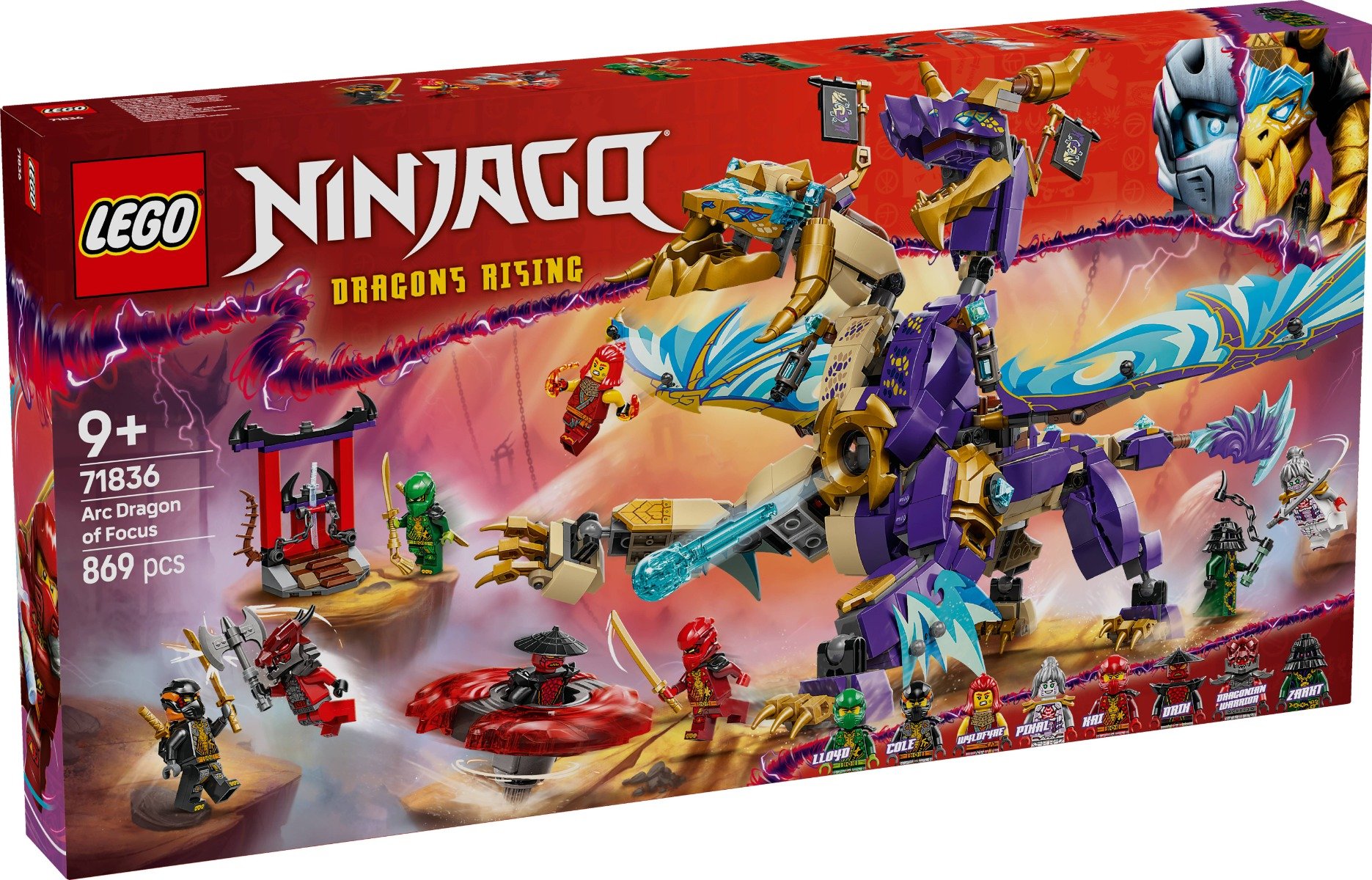 LEGOÂ® Ninjago - Dragonul concentrarii Arc (71836)