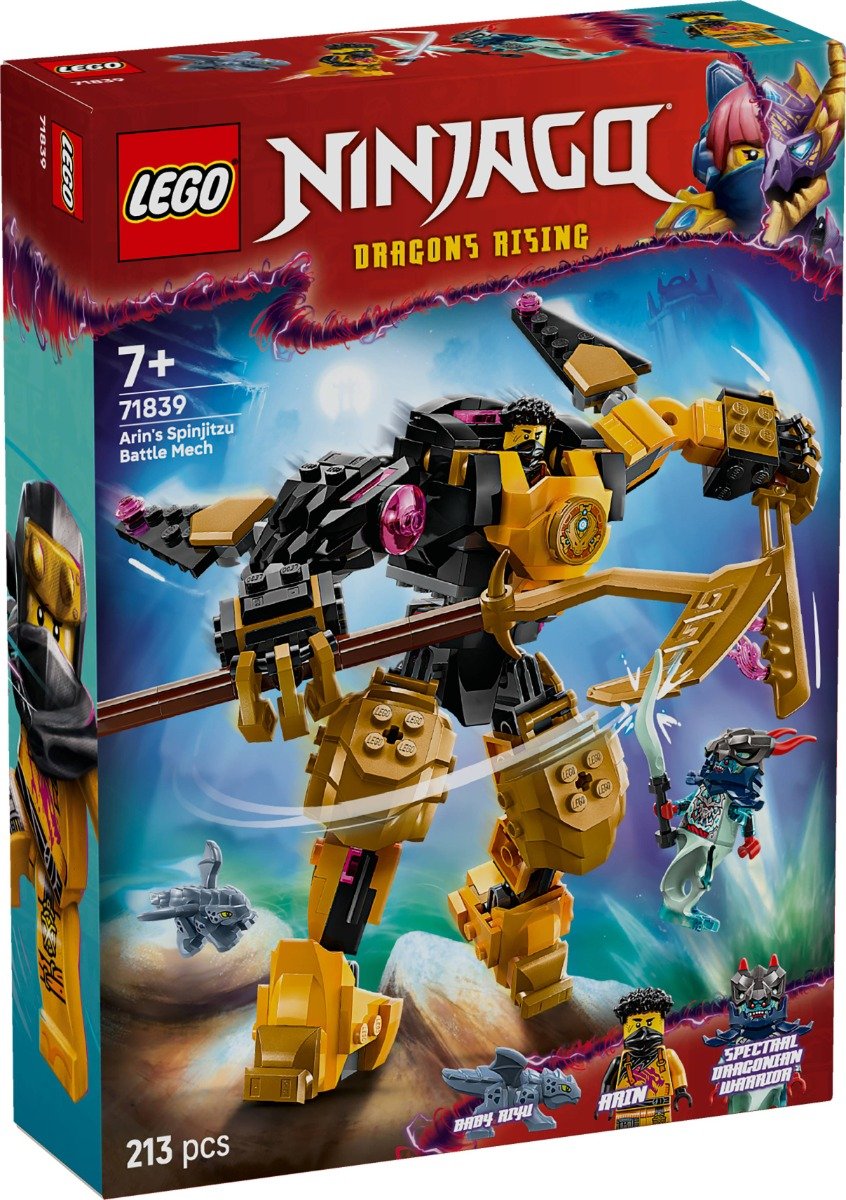 LEGO® Ninjago - Robotul de lupta Spinjitzu al lui Arin (71839)