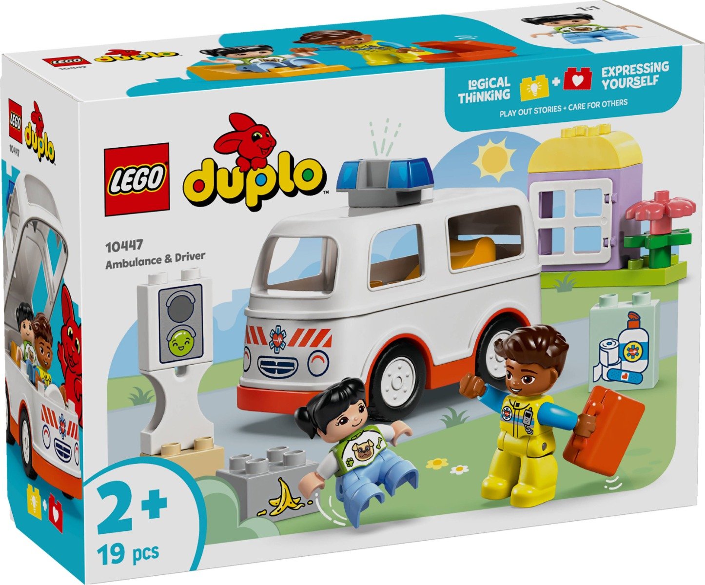 LEGO® DUPLO® - Ambulanta si sofer (10447)