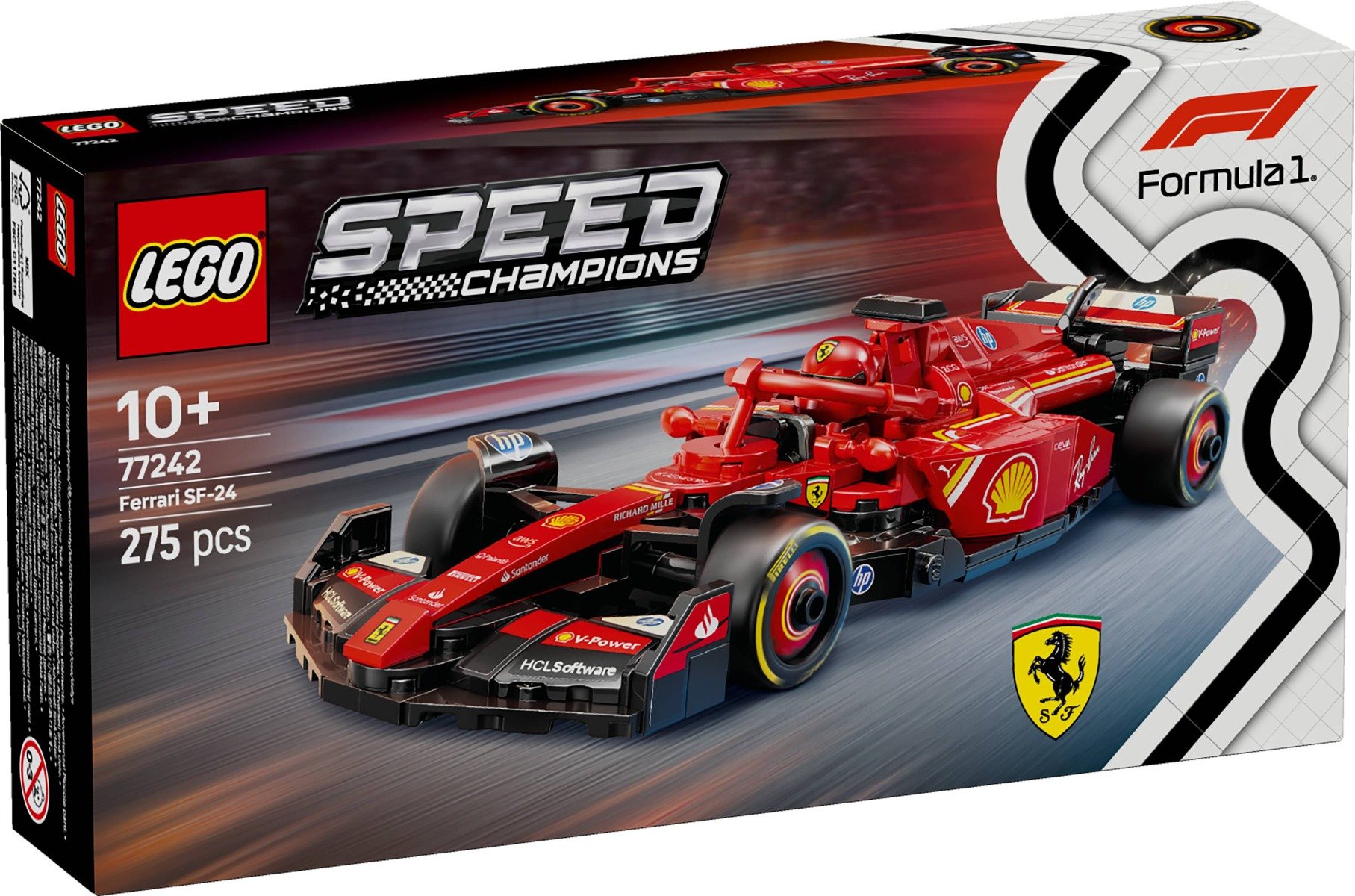 LEGOÂ® Speed Champions - Masina de curse F1Â® Ferrari SF-24 (77242)