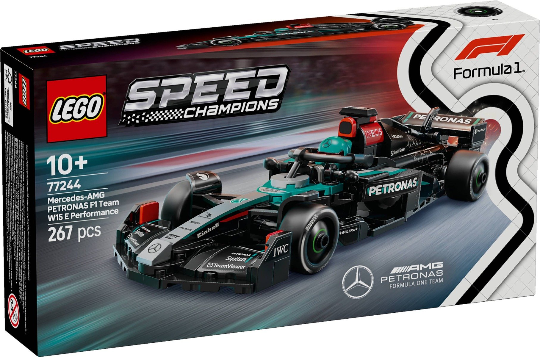 LEGOÂ® Speed Champions - Masina de curse Mercedes-AMG F1Â® W15 (77244)