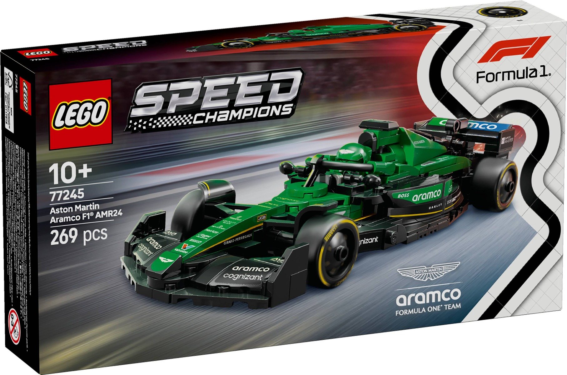 LEGOÂ® Speed Champions - Masina de curse Aston Martin Aramco F1Â® AMR24 (77245)