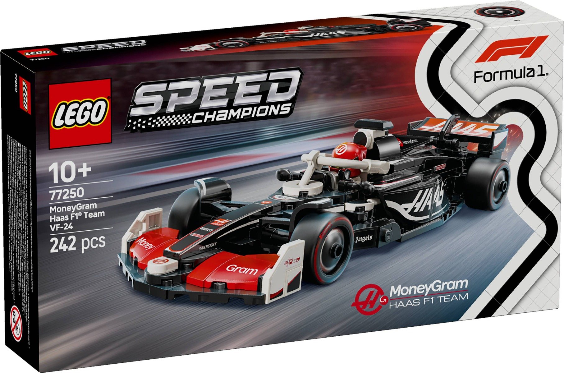 LEGOÂ® Speed Champions - Masina de curse MoneyGram Haas F1Â® Team VF-24 (77250)