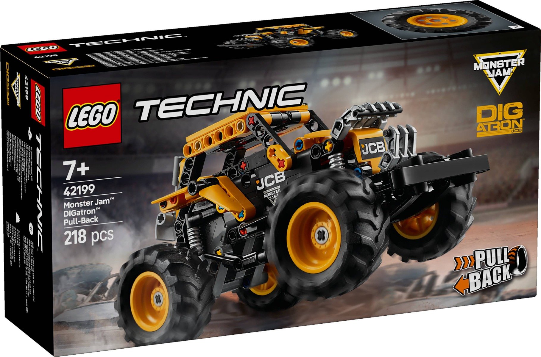 LEGOÂ® Technic - Monster Jam DIGatron cu motor cu arc (42199)