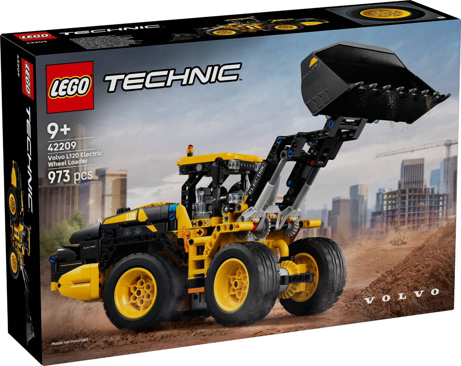 LEGO® Technic - Incarcator frontal Volvo L120 Electric (42209)