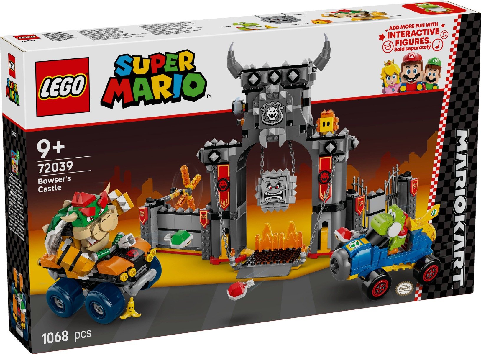 LEGOÂ® Super Mario - Mario Kart - Castelul lui Bowser (72039)