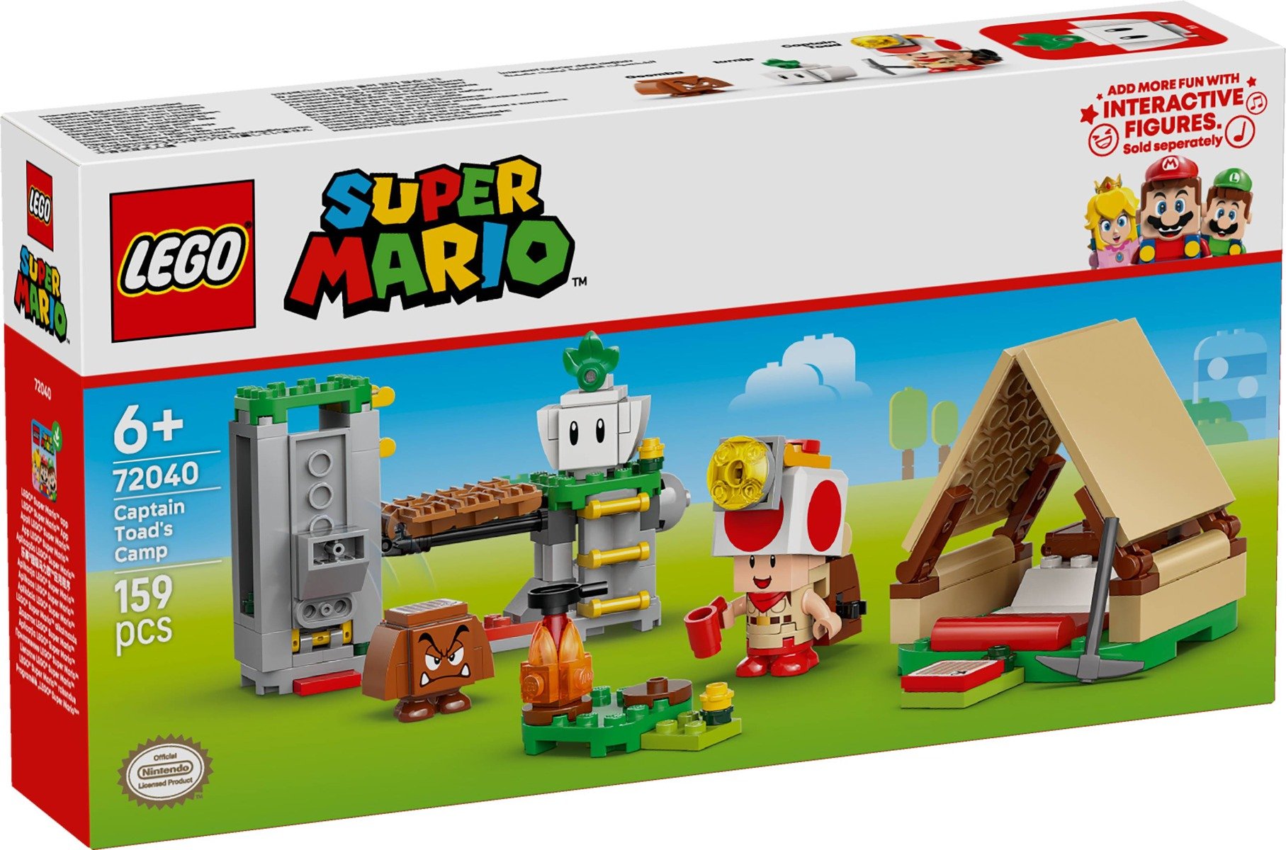 LEGOÂ® Super Mario - Tabara lui Captain Toad (72040)