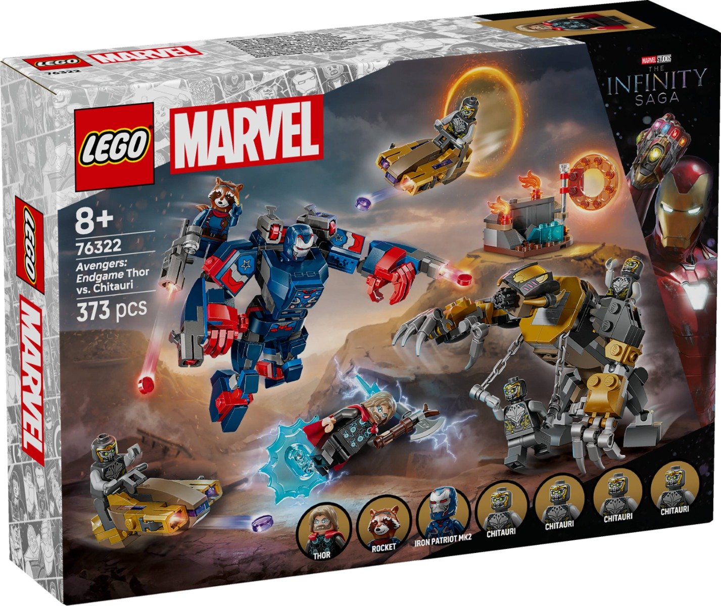 LEGOÂ® Super Heroes - Thor vs Chitauri din Razbunatorii: Sfarsitul jocului (76322)