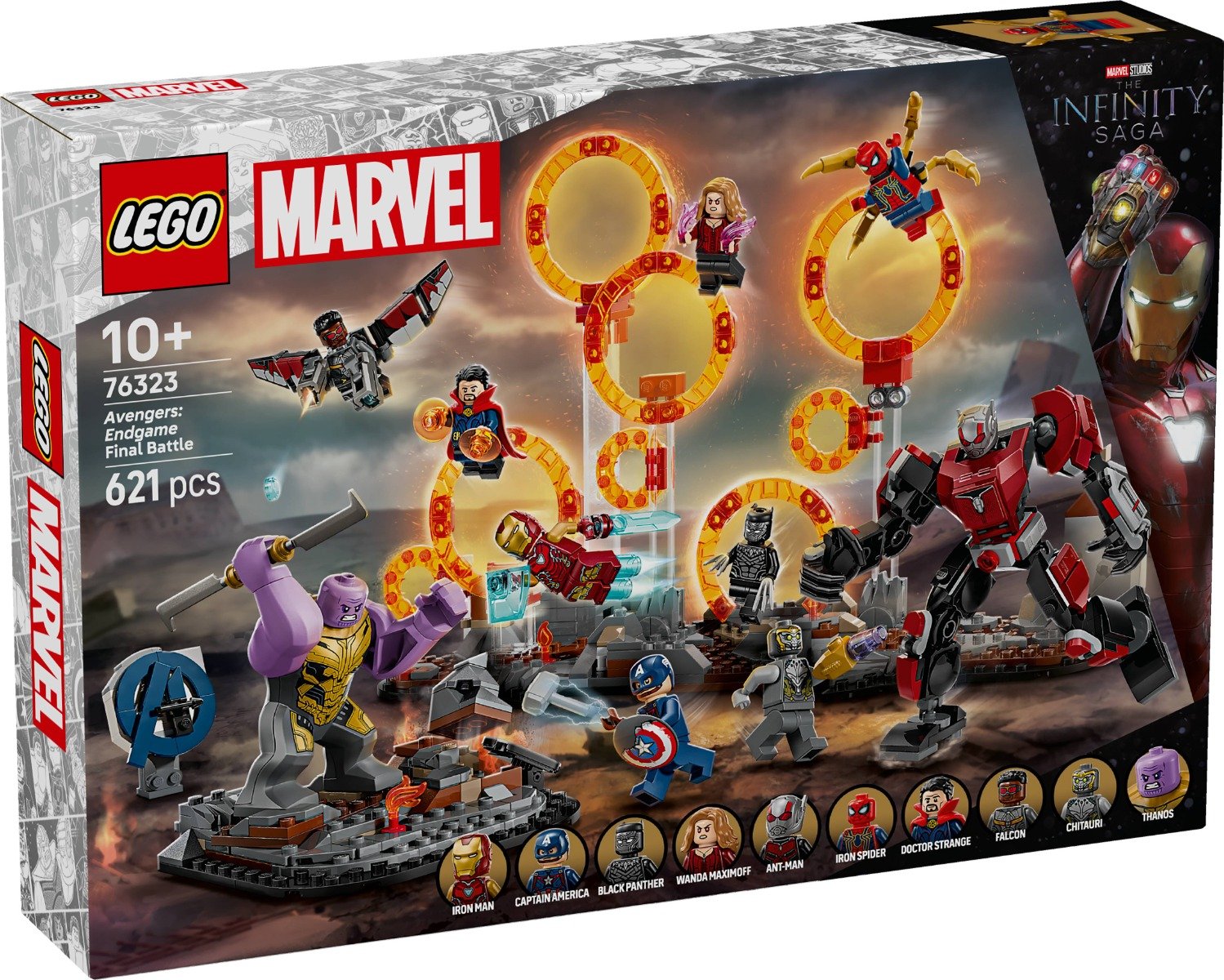 LEGO® Super Heroes - Razbunatorii: Sfarsitul jocului, Batalia finala (76323)