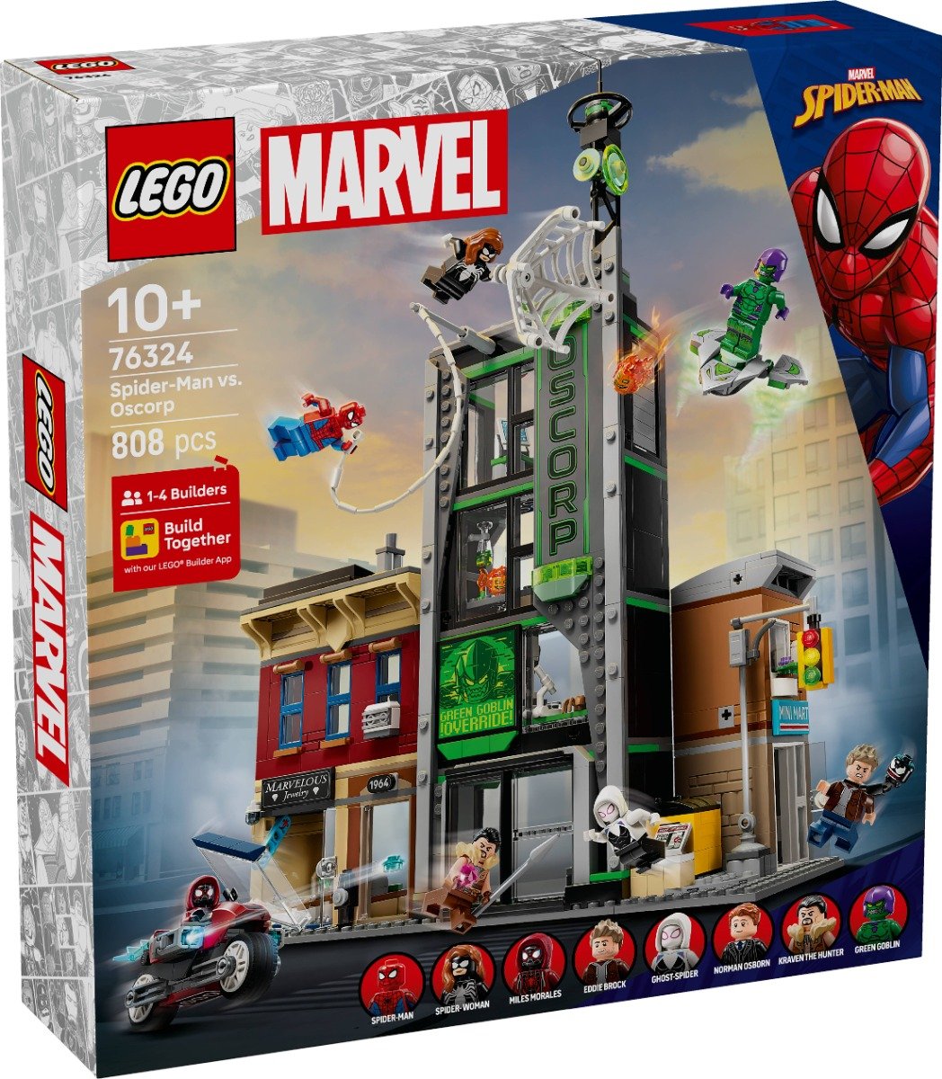 LEGOÂ® Super Heroes - Omul-Paianjen vs Oscorp (76324)
