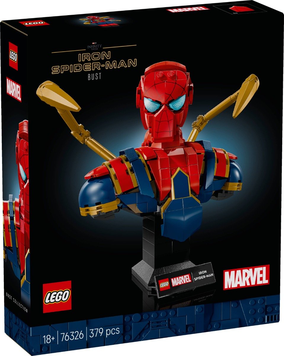 LEGOÂ® Super Heroes - Bustul lui Iron Spider-Man (76326)