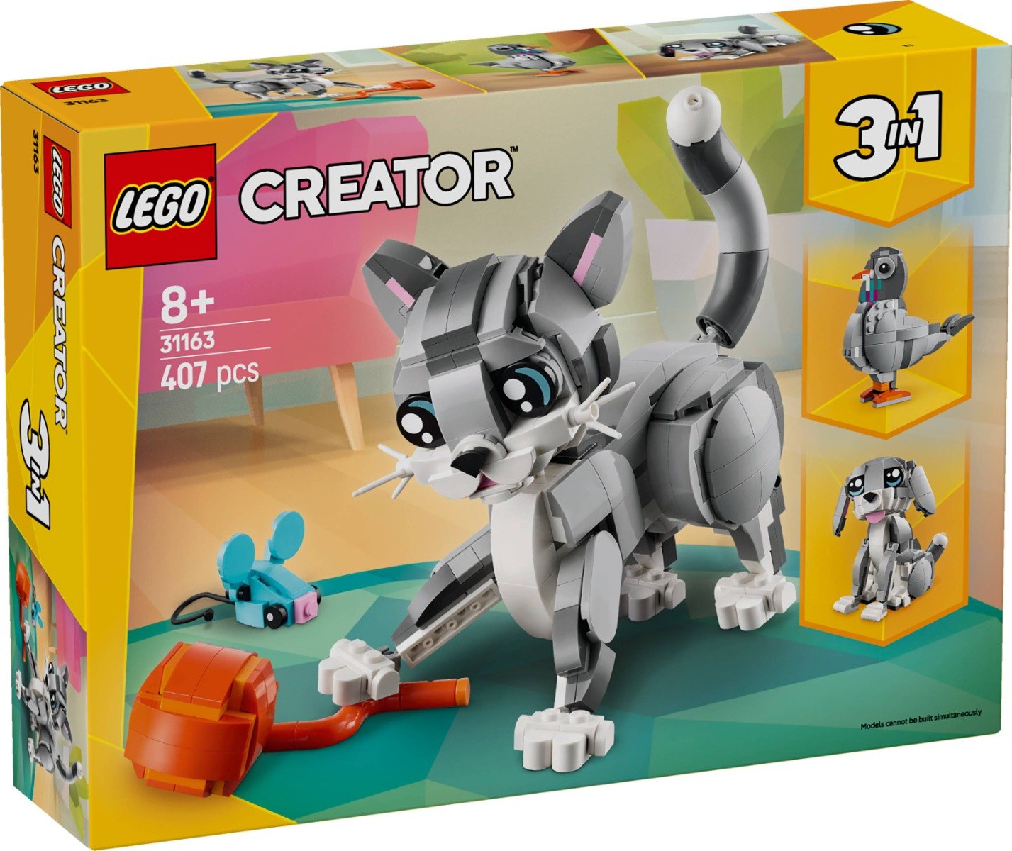 LEGO® Creator - Pisica jucausa (31163)