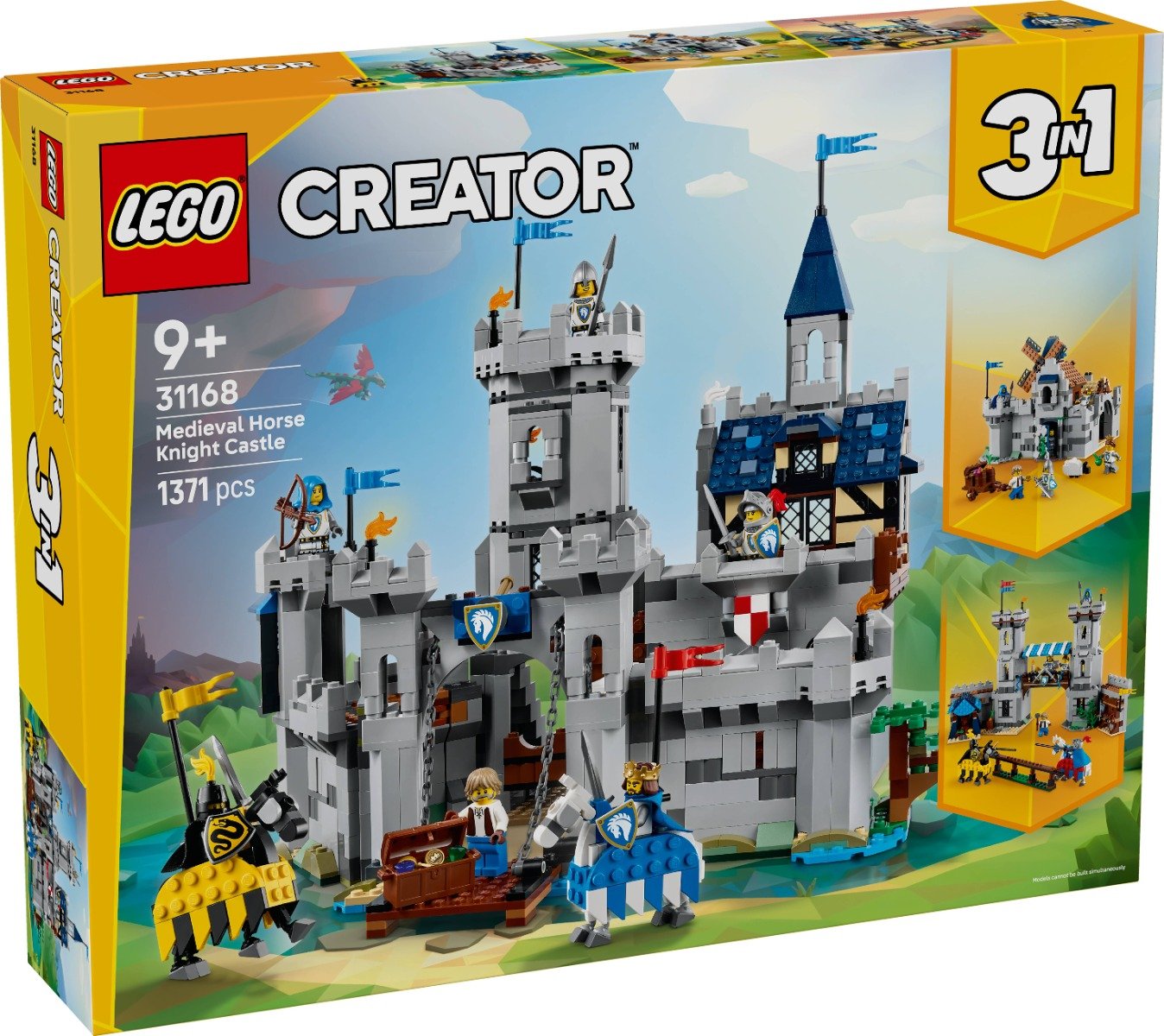 LEGOÂ® Creator - Castel medieval cu cai si cavaleri (31168)