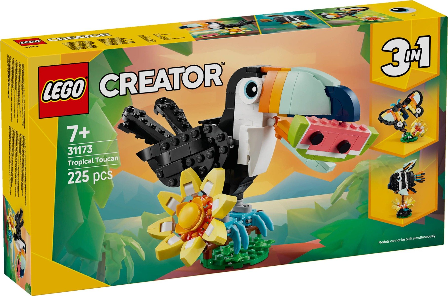 LEGOÂ® Creator - Animale salbatice: Tucan tropical (31173)