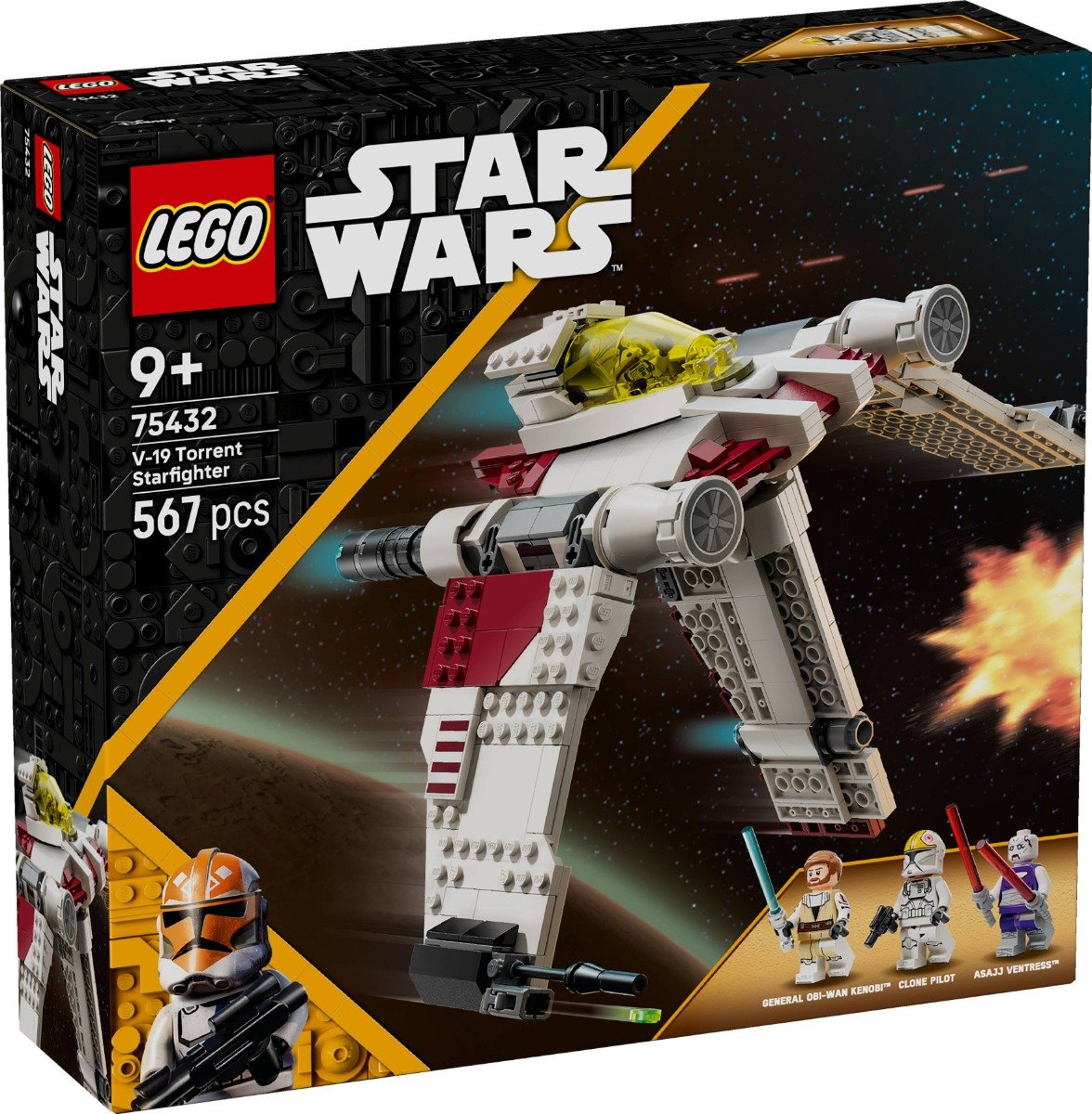 LEGOÂ® Star Wars - Nava de lupta stelara V-19 Torrent (75432)