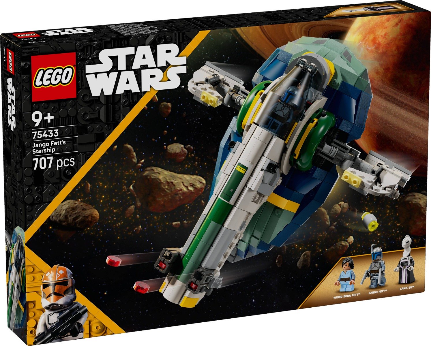 LEGOÂ® Star Wars - Nava stelara a lui Jango Fett (75433)