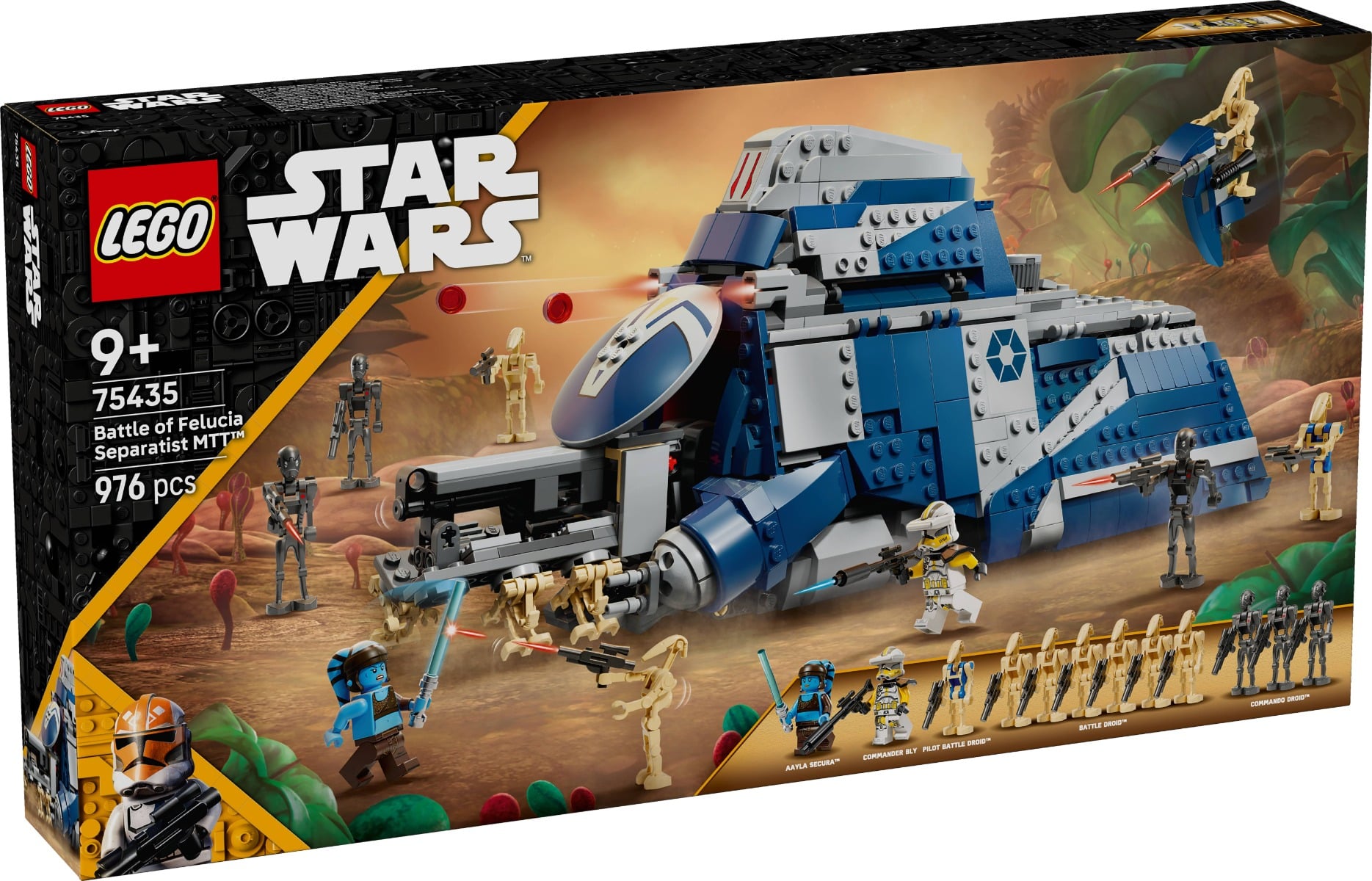 LEGO&Acirc;&reg; Star Wars - Vehiculul MTT al separatisilor din batalia de pe Felucia (75435)