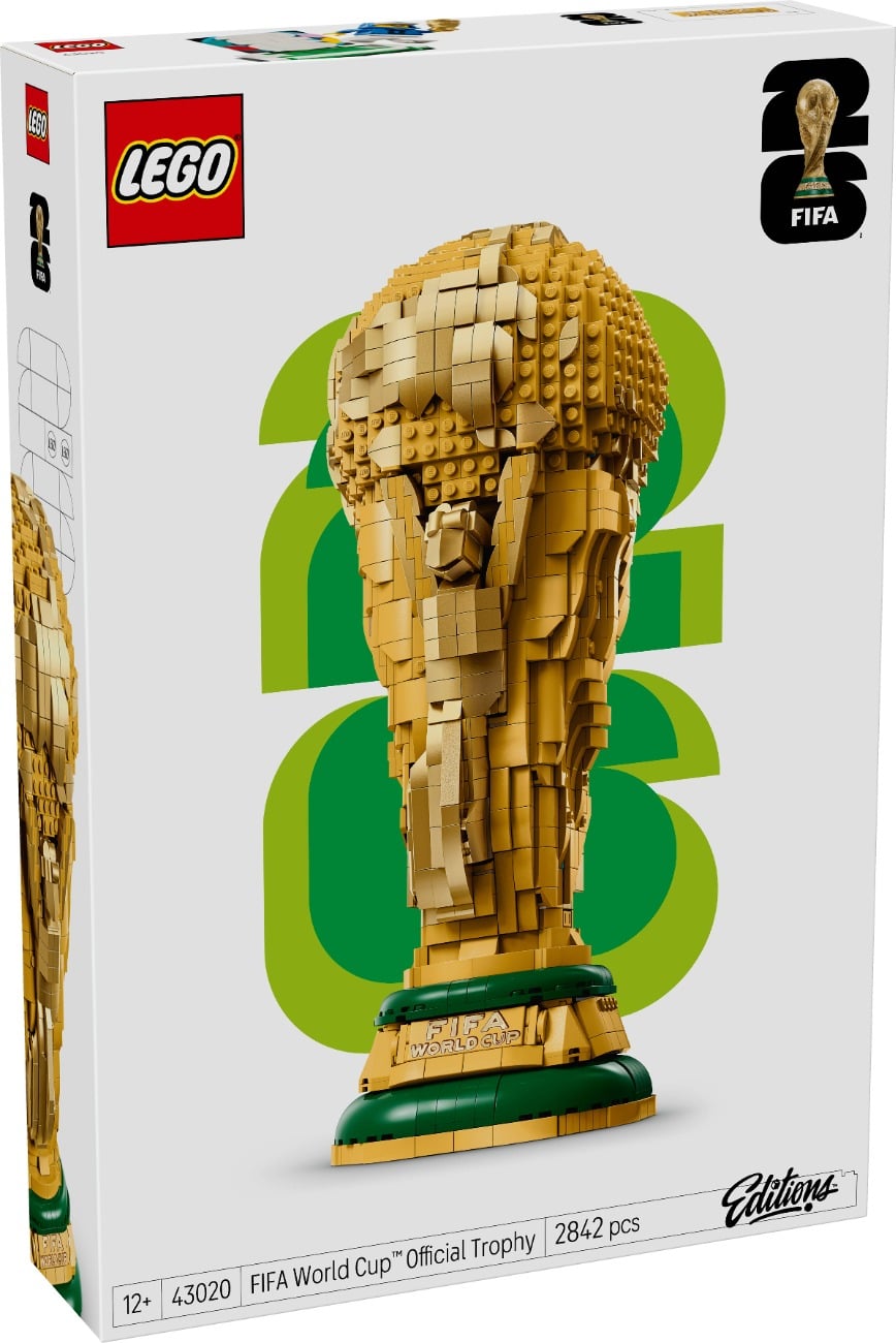 LEGO® Editions - Trofeul oficial al Cupei Mondiale FIFA (43020)