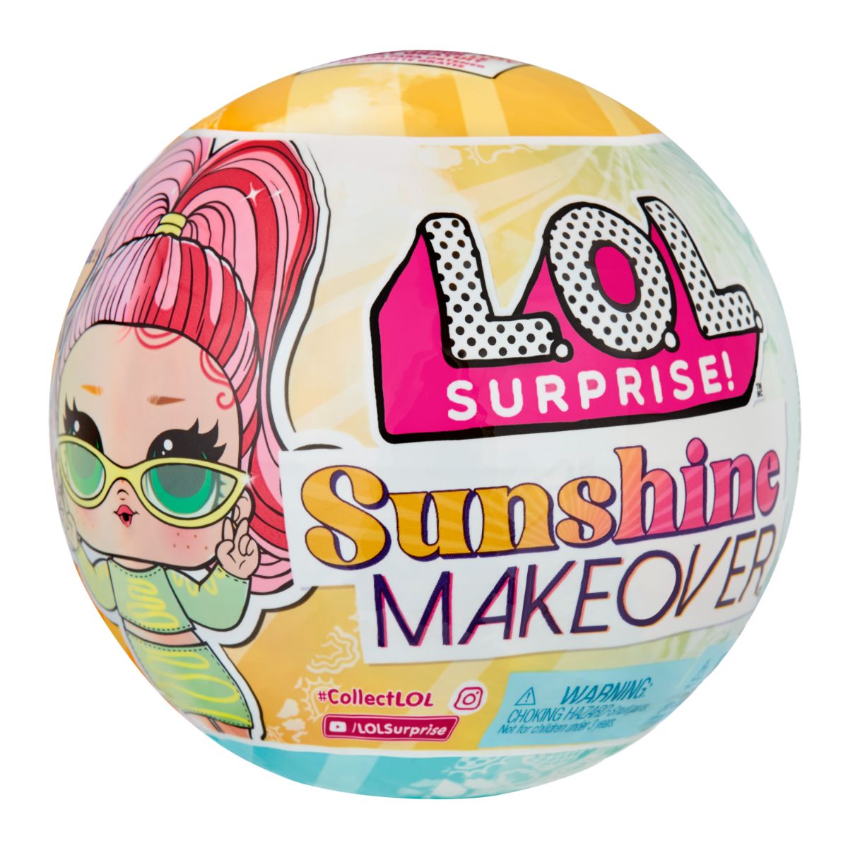 Papusa LOL Surprise OMG, Sunshine Makeover Doll