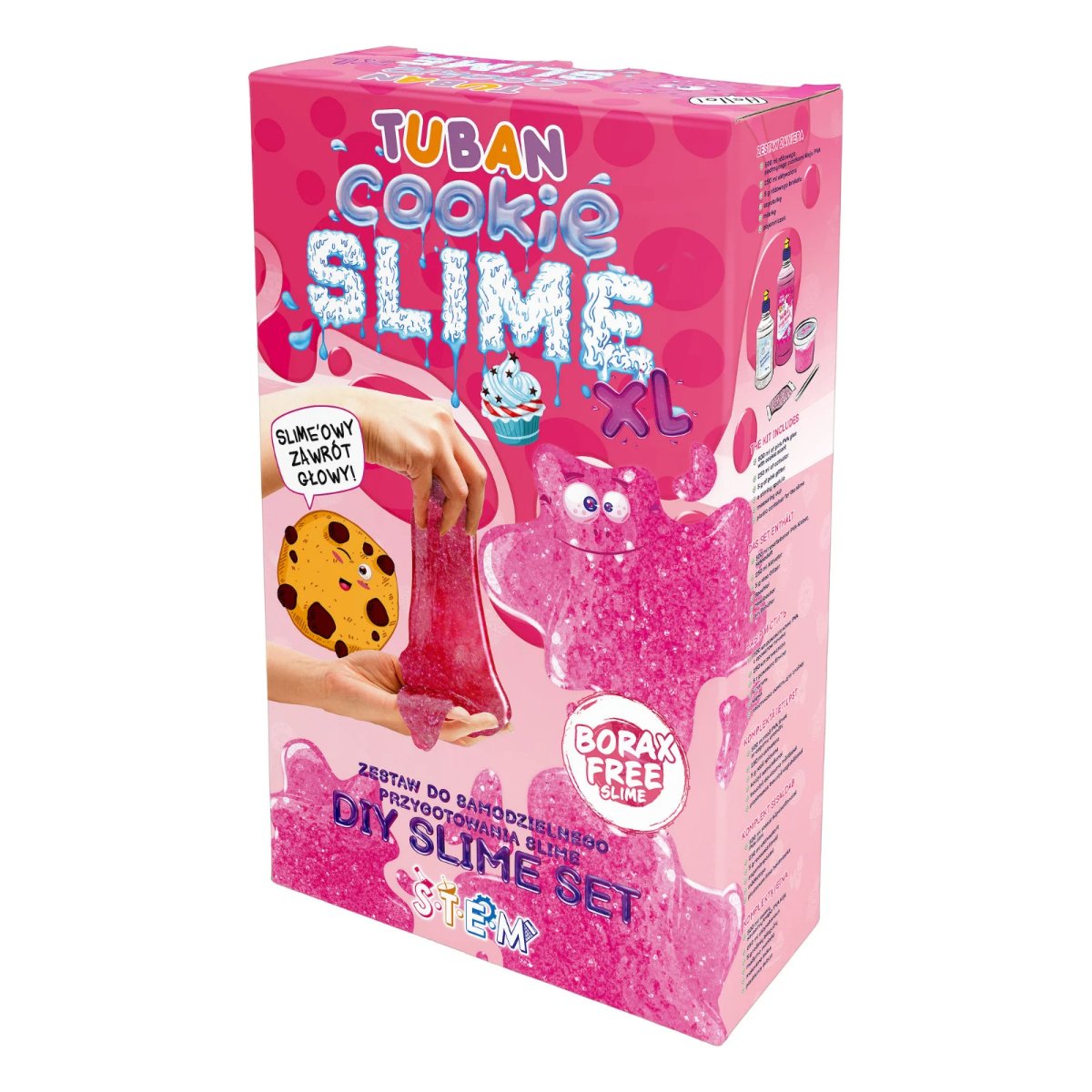 Set DIY experimente cu slime, Tuban, Cookie XL