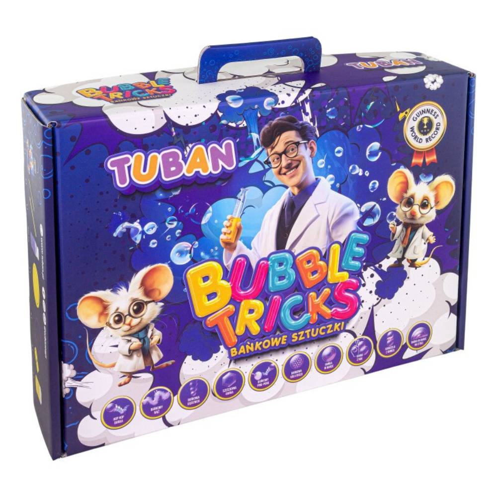 Set baloane de sapun, Tuban, Bubble Tricks