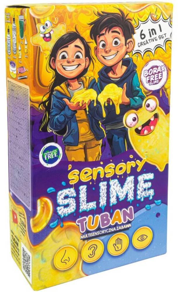 Set 6 in 1 DIY, Tuban, Experimente Sensory Slime