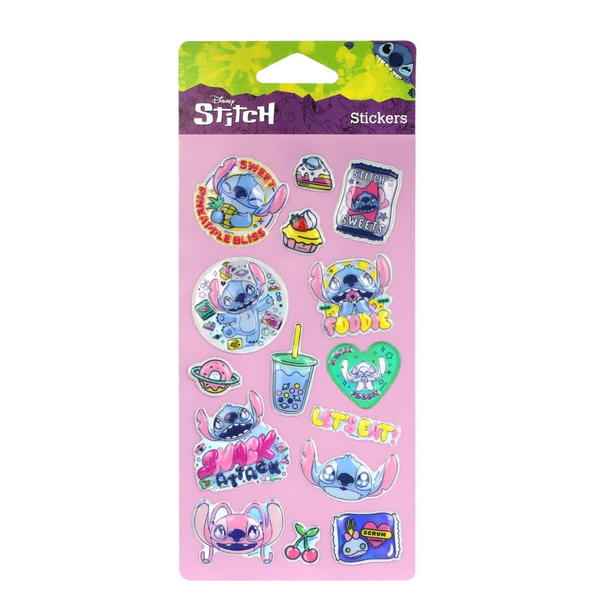 Set stickere, Coolpack, Disney Stitch Foodie