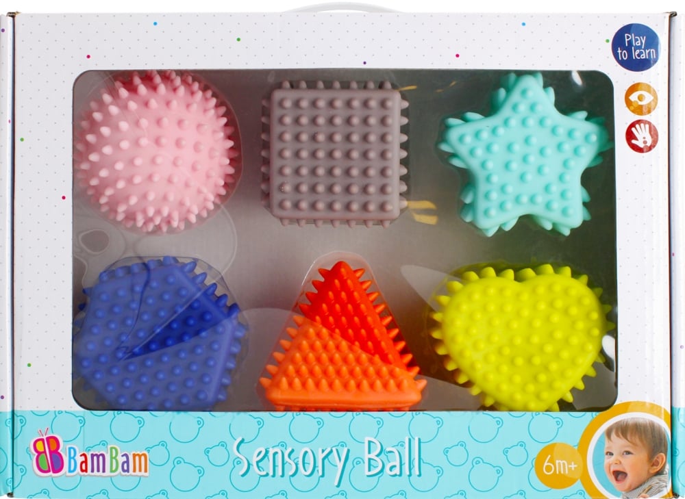 Set figurine senzoriale, BamBam, 6 buc
