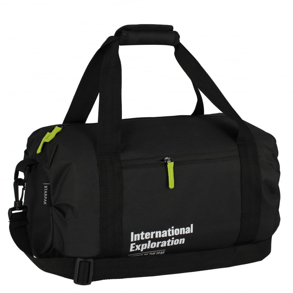 Geanta sport de umar, Starpak, International Exploration, Negru