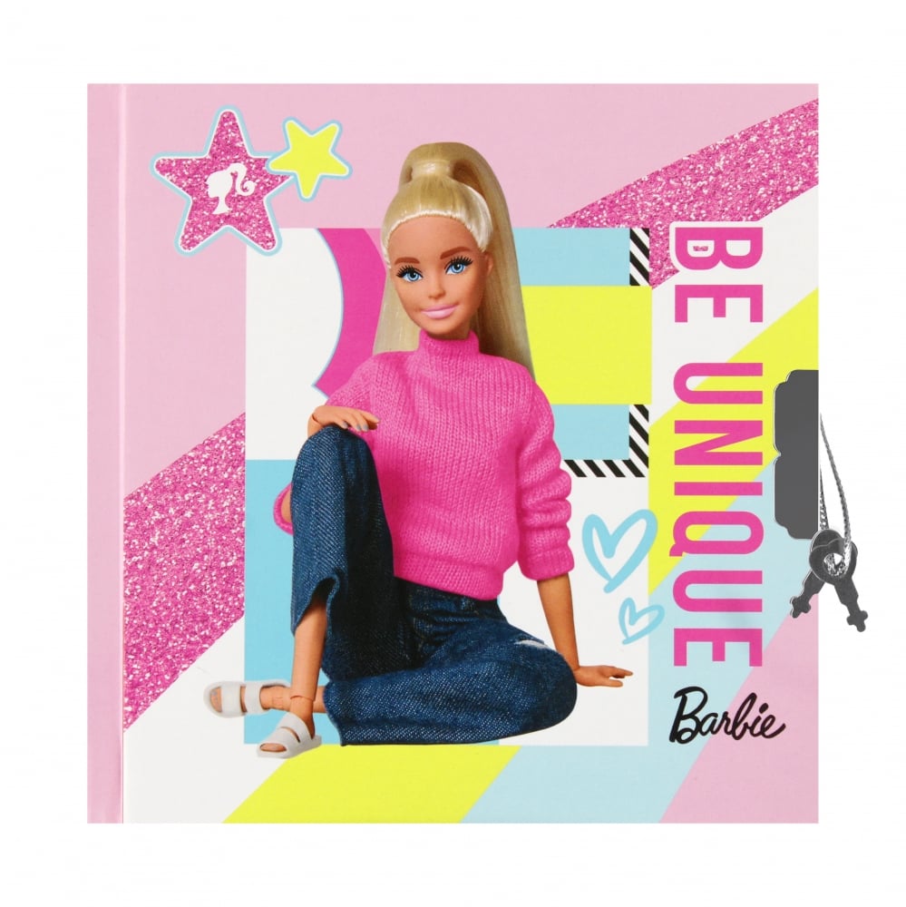 Jurnal cu incuietoare, Starpak, Barbie, 13.5 x 13.5 cm