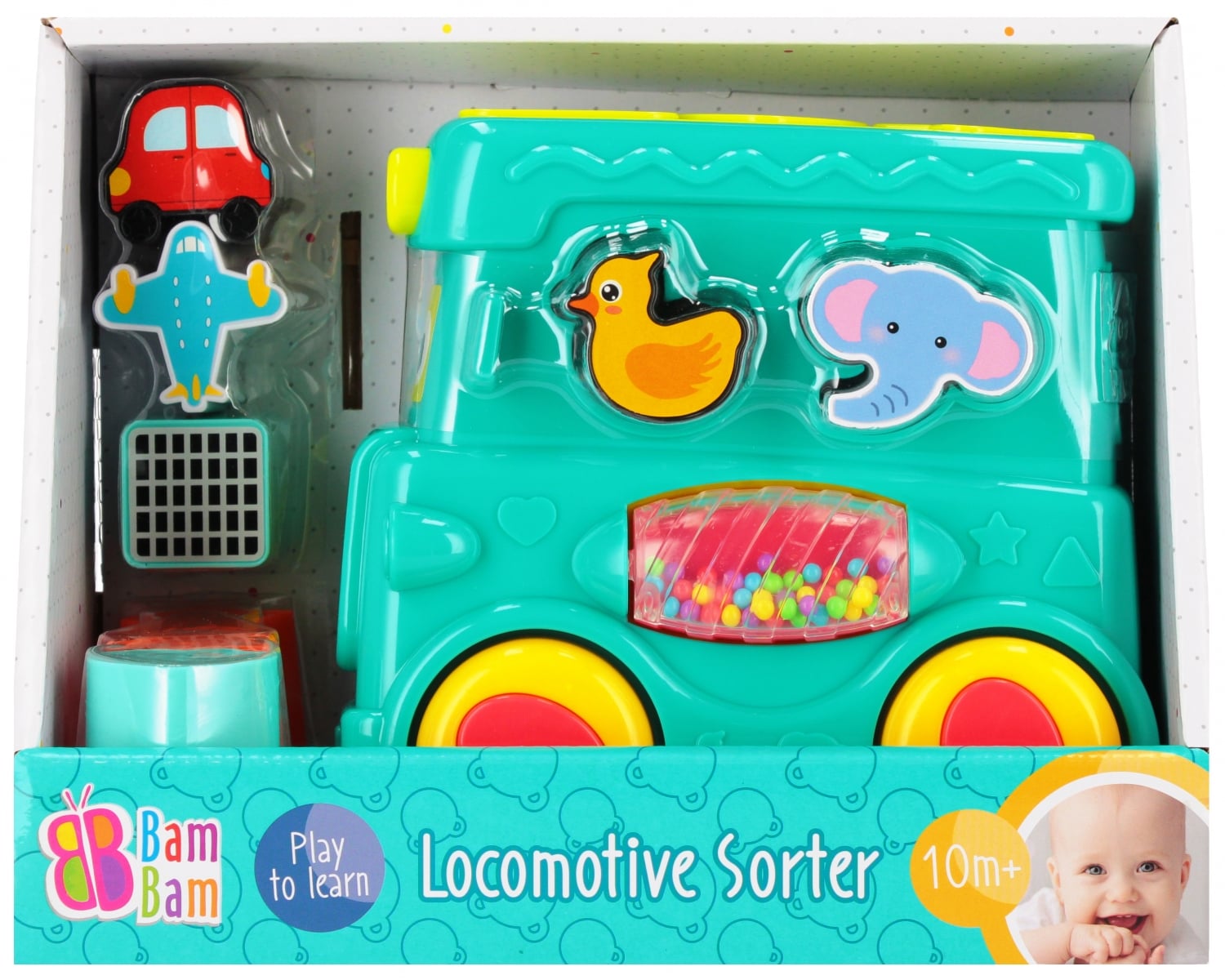 Jucarie de sortare, BamBam, Locomotiva