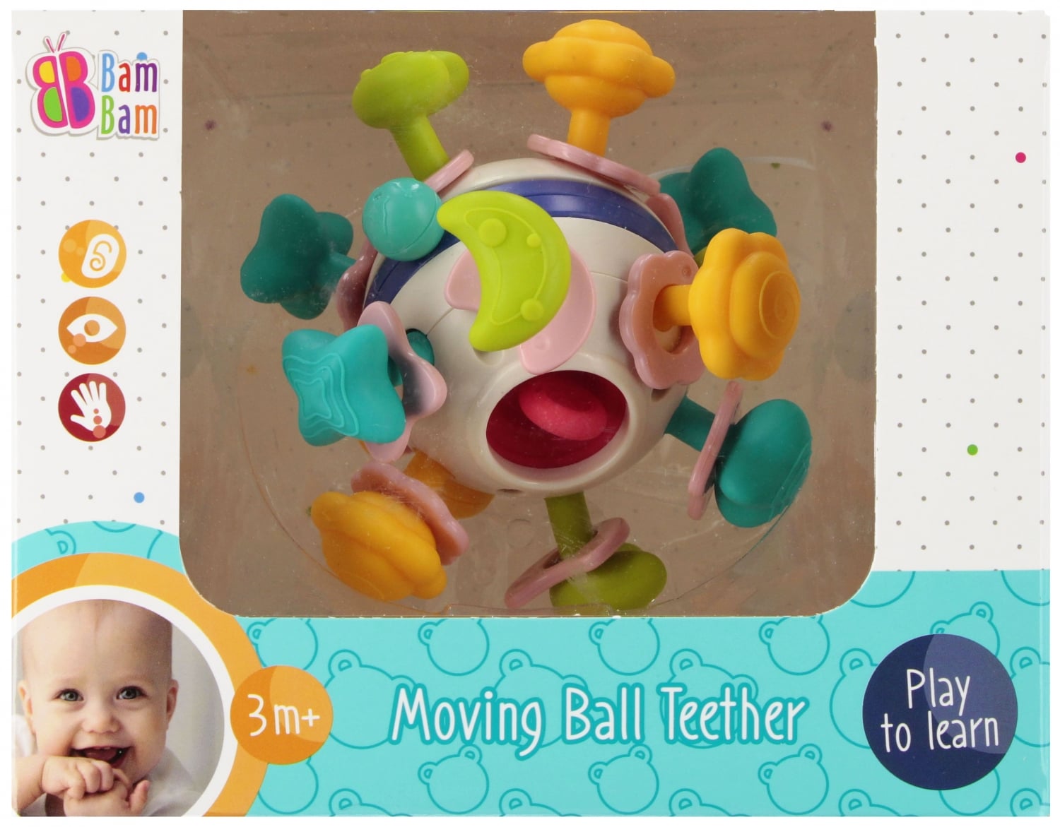 Jucarie senzoriala, BamBam, Minge