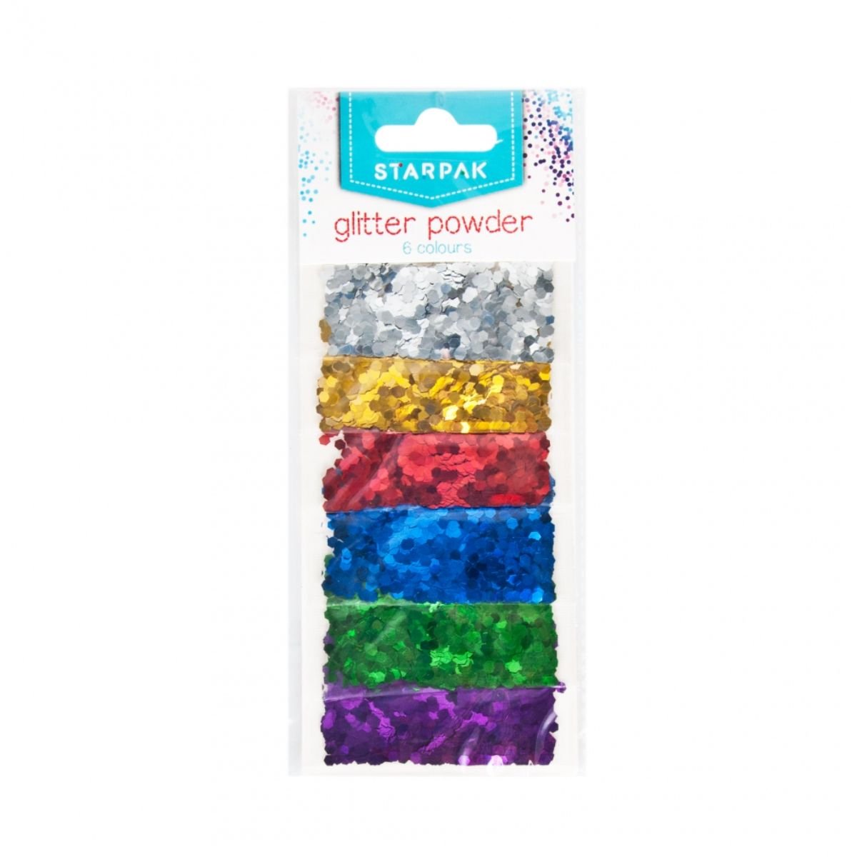 Poze Confetti Starpak, 6 culori metalice