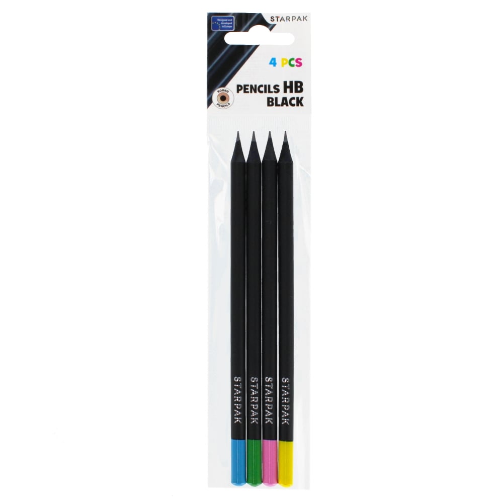Set creioane HB, Starpak, 4 buc